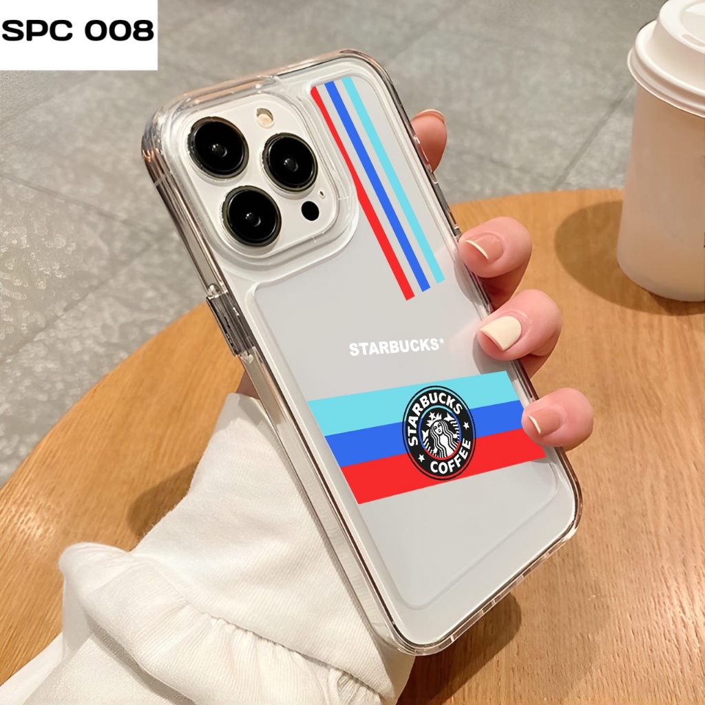 SOFT CASE MOTIF STARBUCKS FOR IPHONE X XS XR XS MAX IPHONE 7 8 IPHONE 6 6G 6S -BAD