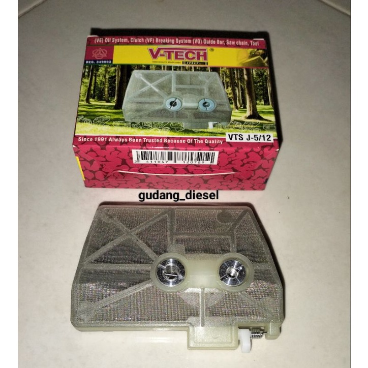 Saringan Udara/Air Filter V-Tech Chainsaw/Senso 381/382