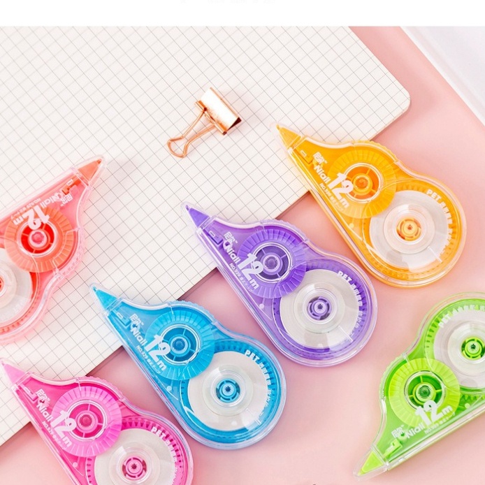 

D3W! OSM 6pcs Tipex Tip X Pita Koreksi Pena Correction Tape OSM-ST0453