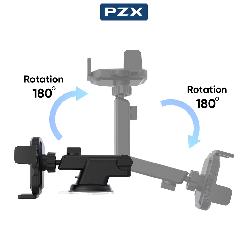 Car Holder Hp Mobil Telescopic PZX CYM-C7 -  Holder untuk Dashboard Mobil