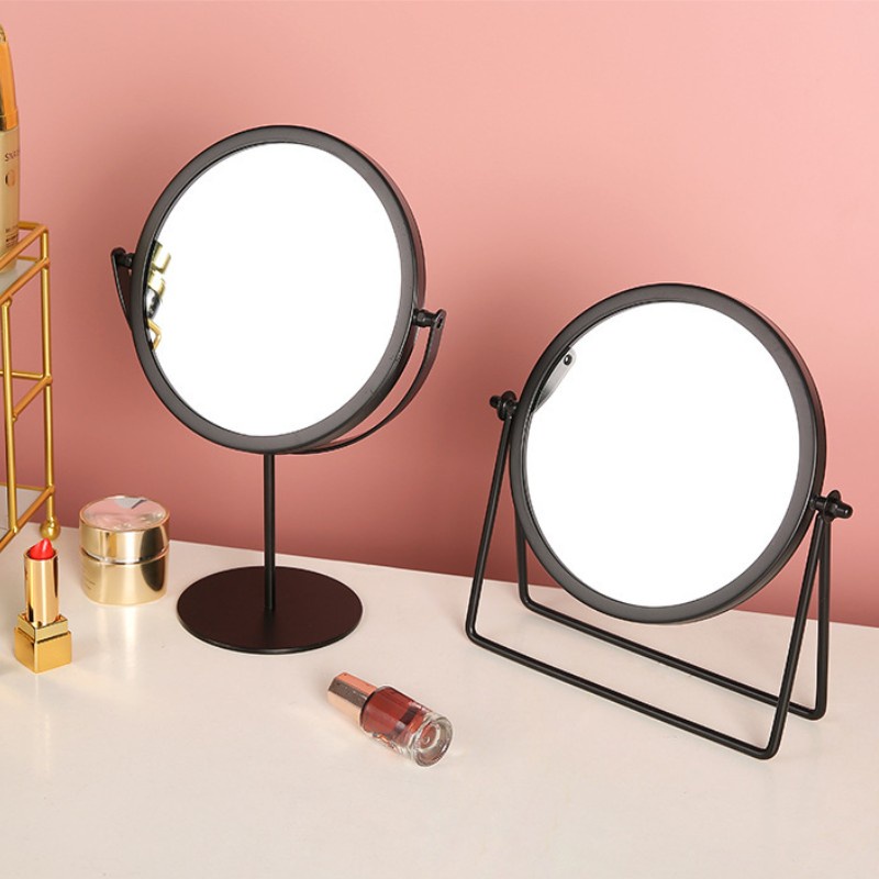 Cermin Makeup Meja Kaca Rias Make Up,Busana Aesthetic&Minimalis Make up Mirror Kaca Rias Make Up Put