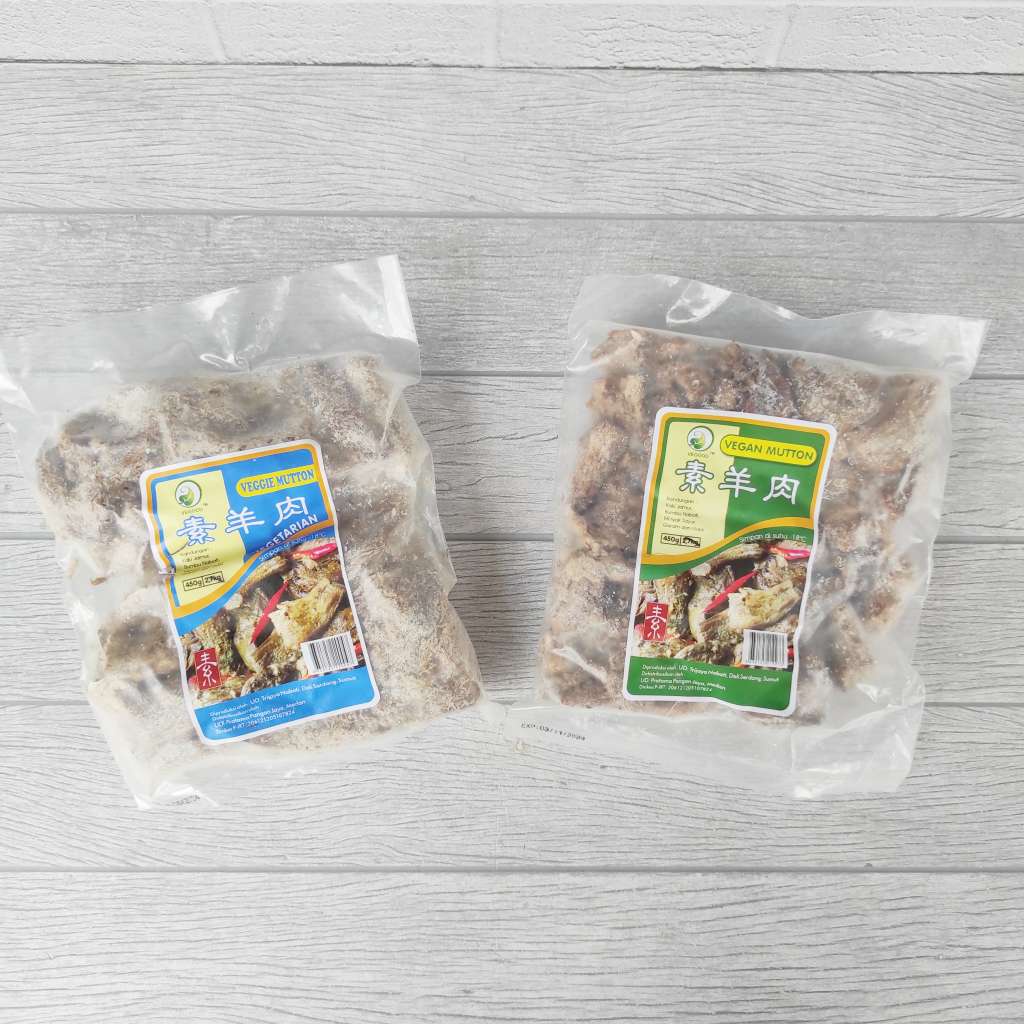 

Vegood Veggie Mutton 450g Kaki Jamur Ampla Vegetarian Vegan