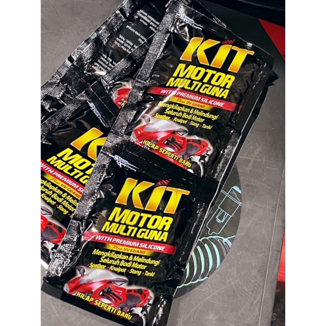 [1 SACHET] KIT MULTIGUNA MOTOR KIT PENGKILAP MOTOR SACHET