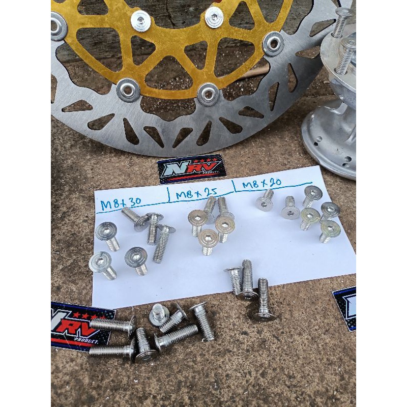 BAUT PIRINGAN CAKRAM STAINLESS SPIRAL /BAUT PIRINGAN CAKRAM STAINLESS 304 ERDOGANMOTOR