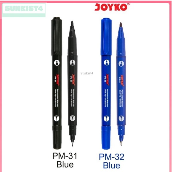 

Spidol Permanen Joyko Dual Tip 2in1