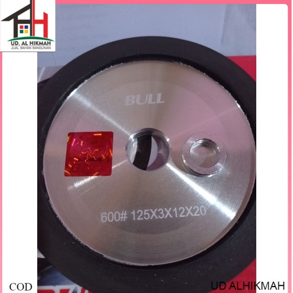 Diamond Grinding Wheel asahan tct 5" #600 6 Inch Grit 600 bull tebal