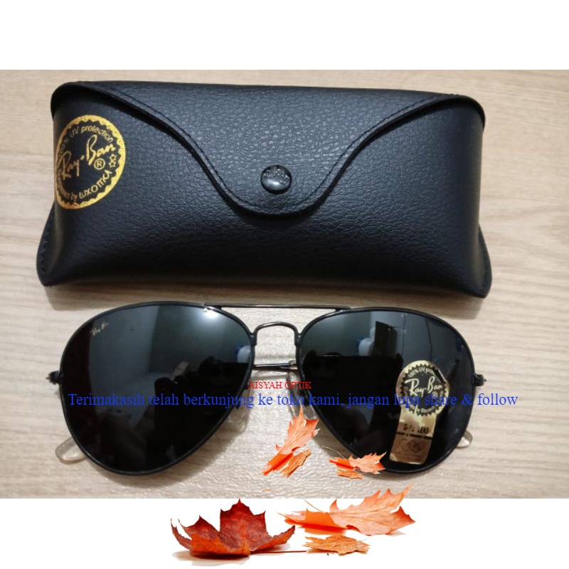 Kacamata ray-ban original second 3026 size 58 kondisi 90%