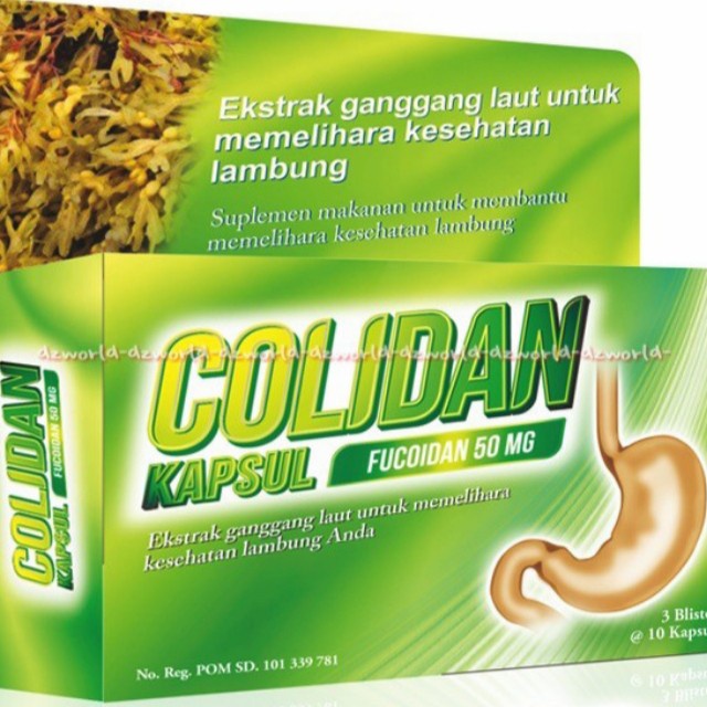

colidan 50mg 1 blister @ 10 kapsul