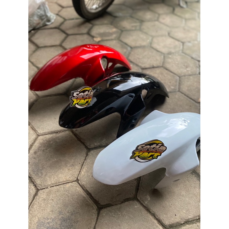 Spakbor Slebor Depan Yamaha Jupiter MX KING 150 V2 All warna Hitam Putih Merah Maroon biru hijau sil