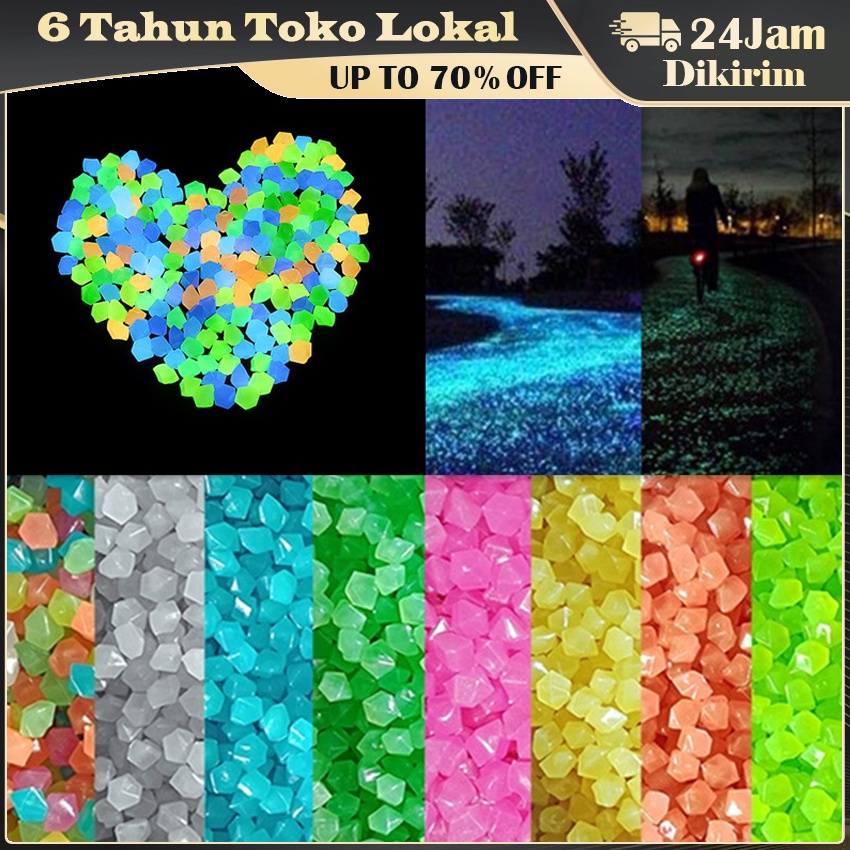 Perhiasan Batu Yang Berpendar Dalam Gelap / Aquascape Akuarium Taman / Bahan Aksesoris Batu Berfluor