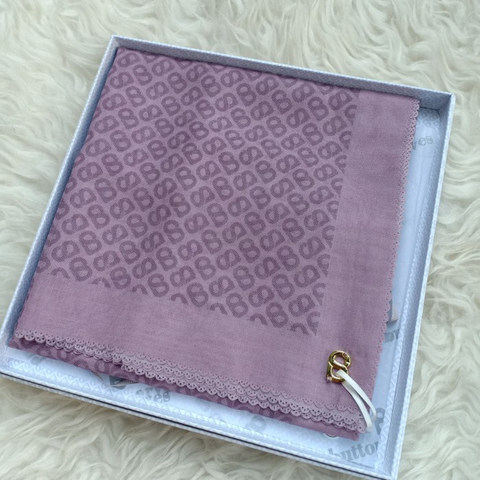 Buttonscarves The Tapis Voal Square - Wisteria