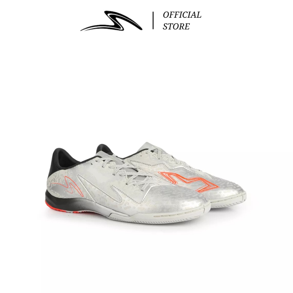 Sepatu Futsal - Specs - Reacto Blitz 2 Evanmovic Pro In Silver Bright Red Jet Black SPE402364 - FX