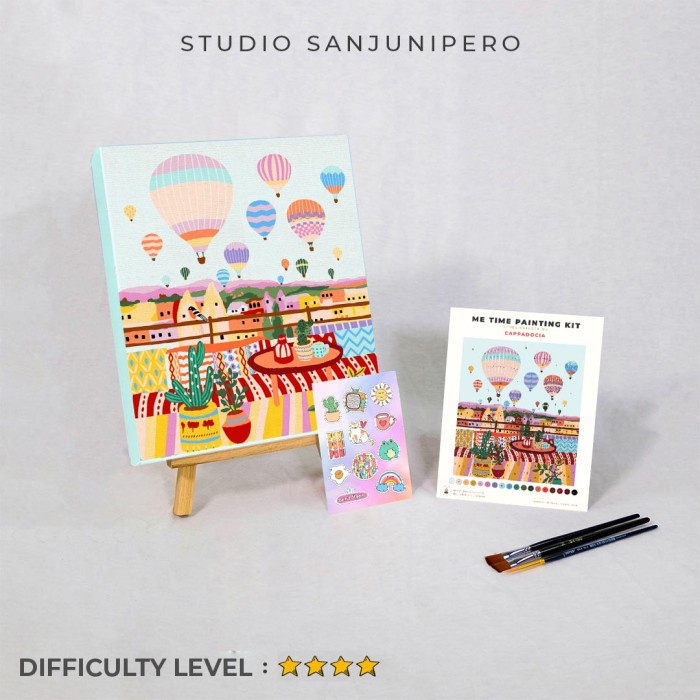 

CAPPADOCIA Painting Kit By Number Studio Sanjunipero