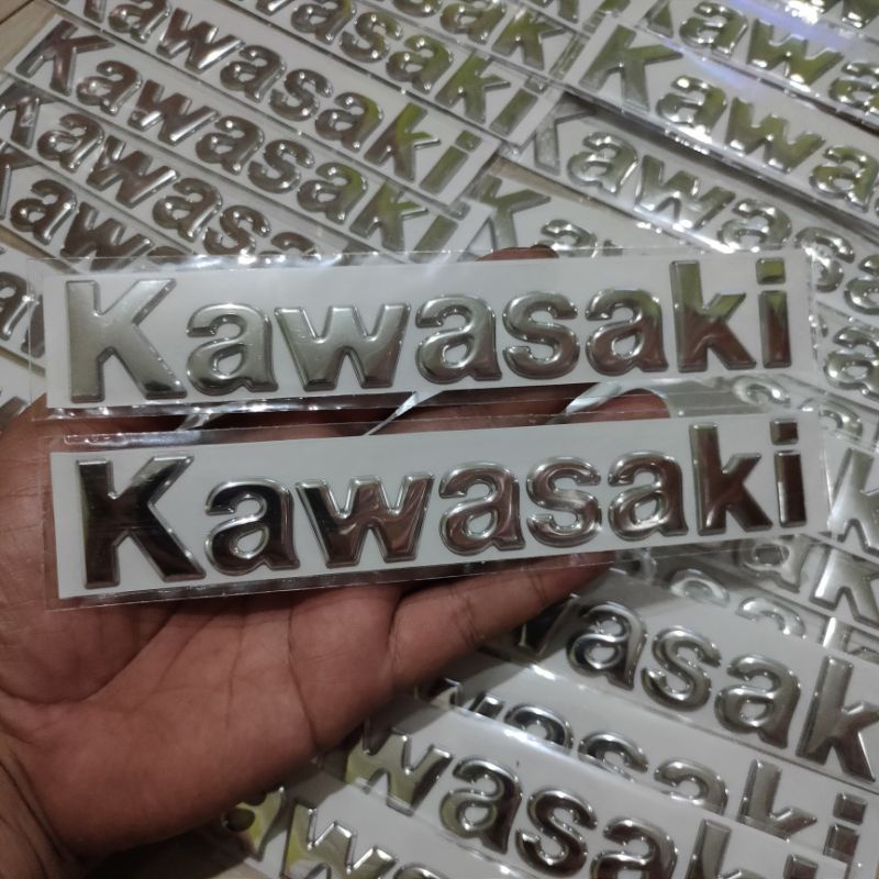 Emblem Kawasaki ninja r Tanki ninja berkualitas