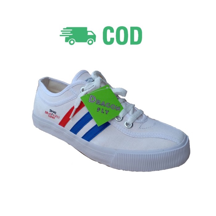 Sepatu Capung Dragon Fly Falcon/SEPATU ACI DRAGON FLY/SEPATU CAPUNG - Putih, 38