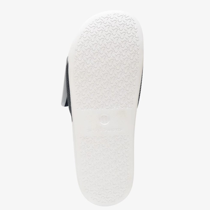 SKECHERS SENDAL PRIA SLIDE GAMBIX 2.0 MEMORY FOAM 51729NVW - Biru, 45