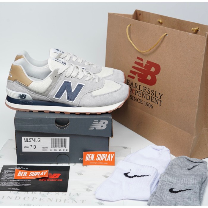 Sepatu Pria NB 574 Classic Authentic Authorized