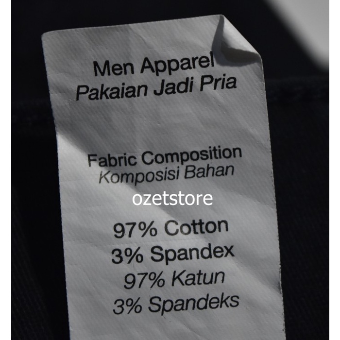 Celana Panjang Pria Details Navy Slimfit CPD14  - 30