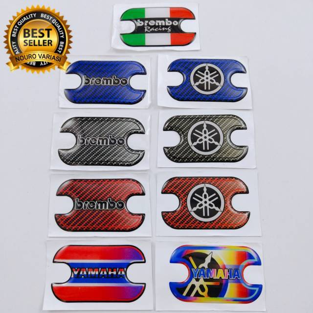 Aksesoris emblem timbul 3D logo tutup master YAMAHA mio vega r zr mx lama mx new fino xrade  jupiter