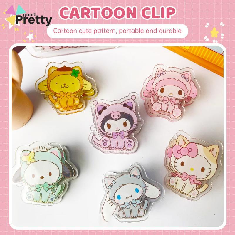 

Klip Sanrio Lucu Klip Kartun Sisi Ganda Klip Penyimpanan File Siswa - PD