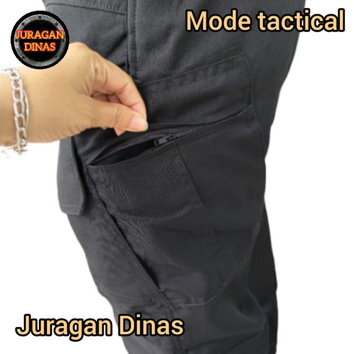 Celana PDL Hitam Brimob   jatah POLRI 2021 - 33