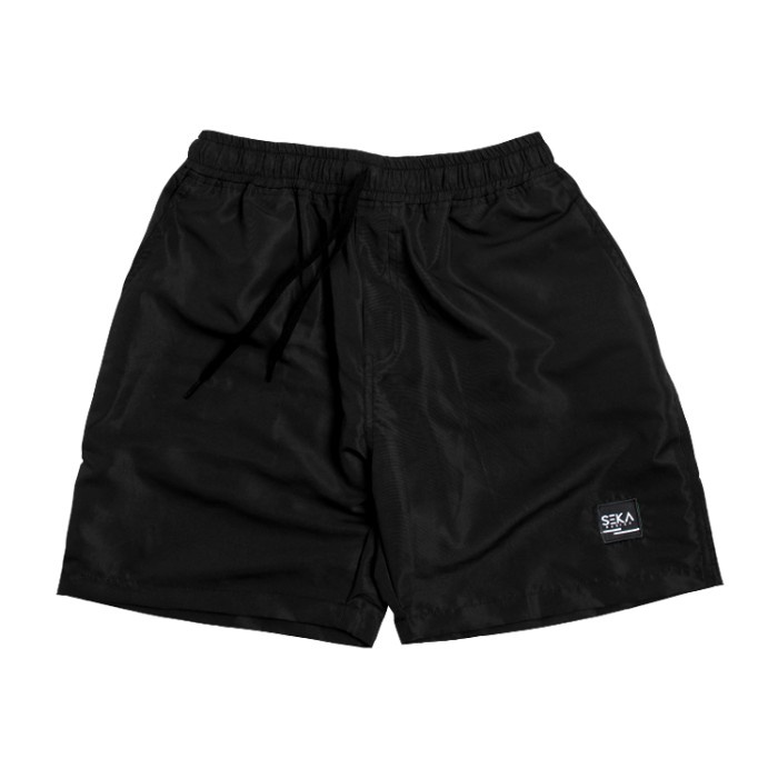 Seka Basic - Celana pendek Boardshort Black - M