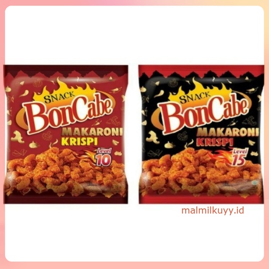 

BONCABE MAKARONI KRISPI REGULER 30 GRAM LEVEL 10 15 PACK KOBE SNACK CEMILAN ANAK GROSIR MURAH MAKANAN RINGAN BON CABE MACARONI CRISPY 30GR GR MINI CRISPI SACHET RENCENG KEJU