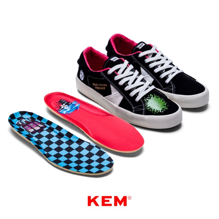 KEM Footwear : Monologue Low Black White – KEM X Oza Rangkuti - 39