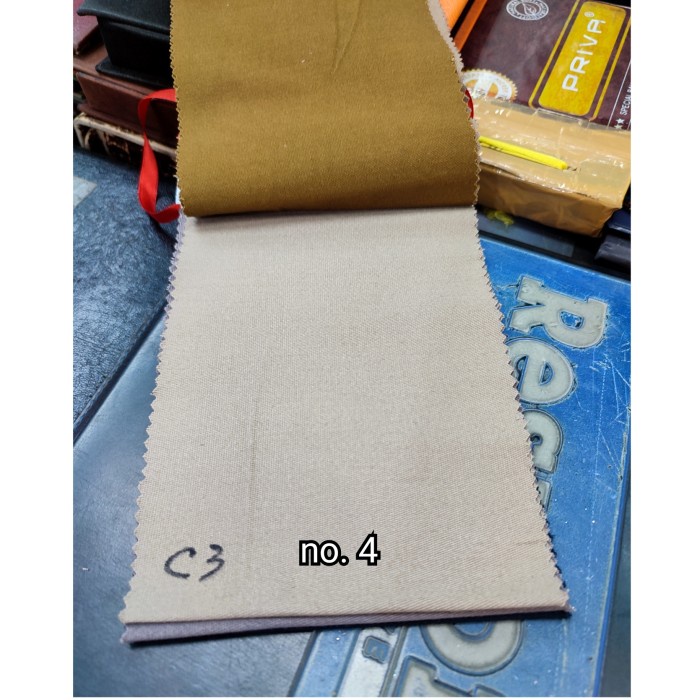 kain celana pria wanita chinos / bahan celana pria chinos meteran - no. 1