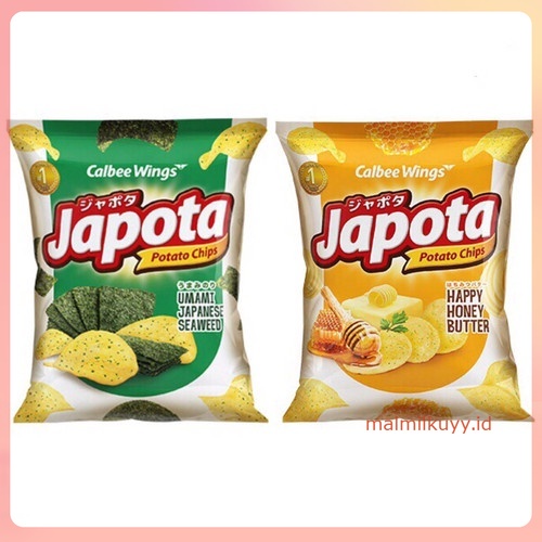 

JAPOTA HAPPY HONEY BUTTER 68gr KERIPIK KENTANG CEMILAN KRIPIK ANAK MAKANAN RINGAN WINGS KERUPUK