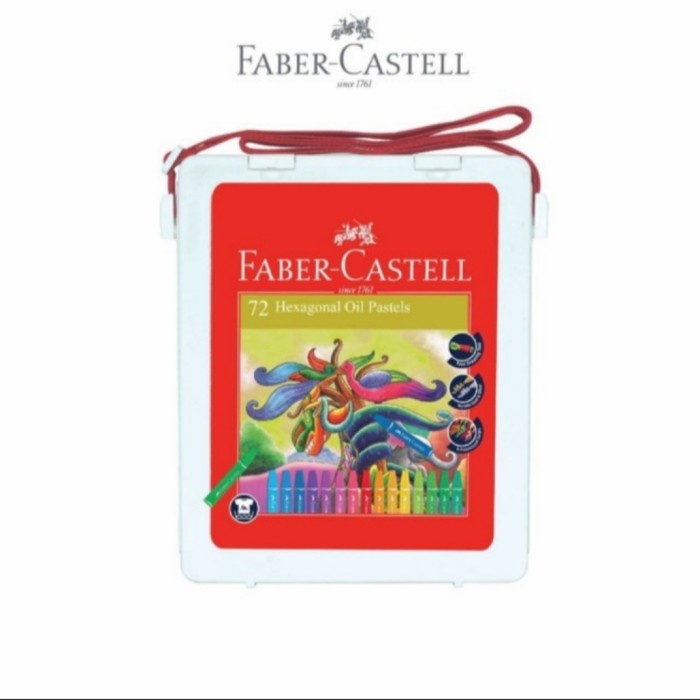 

Hexagonal oil pastle/crayon 72 w Faber castle