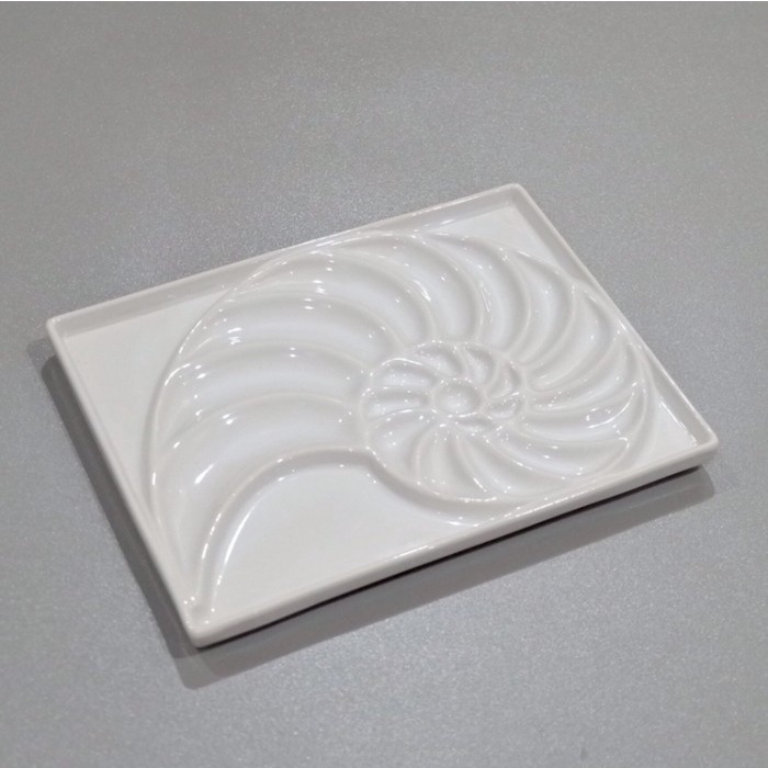 

Porcelain Palette Spiral Square