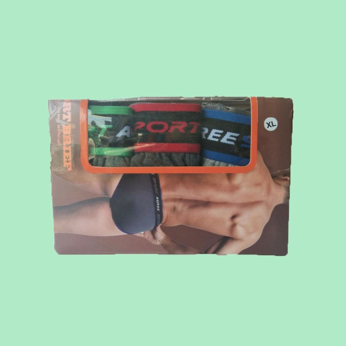 celana dalam pria agree sport - M