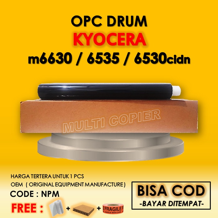 [NEW] Opc Drum Oem Kyocera M 6630 6535 6530 Cidn Genuine Bare Drum M6630Cidn
