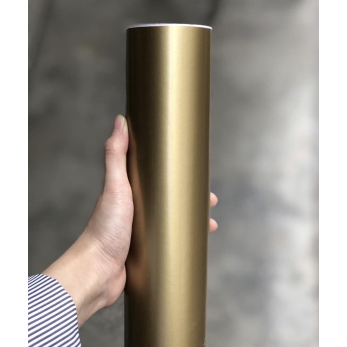 

sticker stiker gold glossy emas kilap per rol