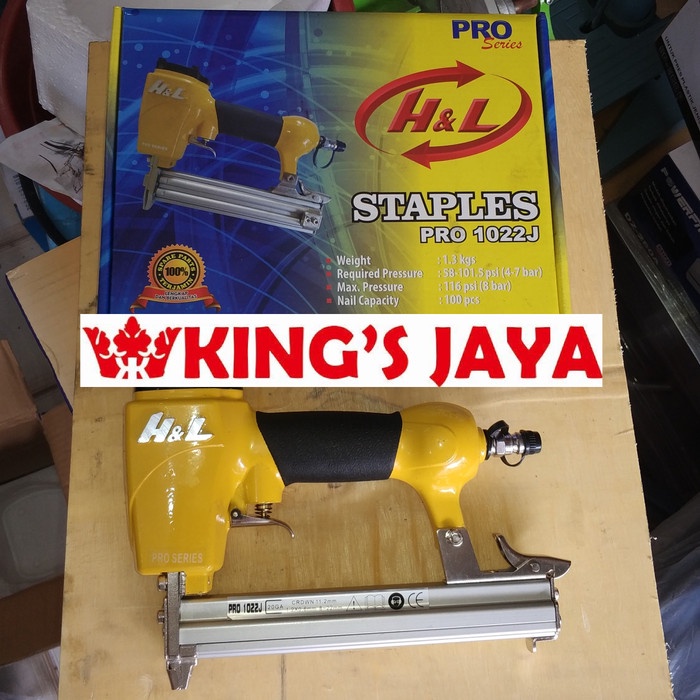 

Mesin Staples Angin / Air Stapler 1022J H&L