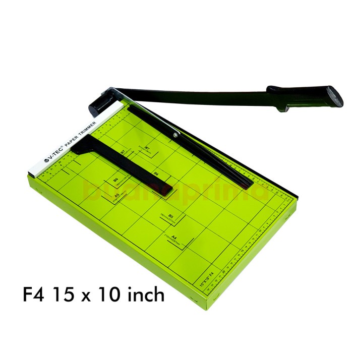 

Paper Cutter V Tec F4 15 x 10 inch Alat Pemotong Potong Kertas Folio