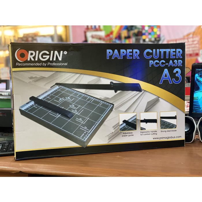

Alat Pemotong Kertas Paper Cutter Origin A3 (PCC-A3R)