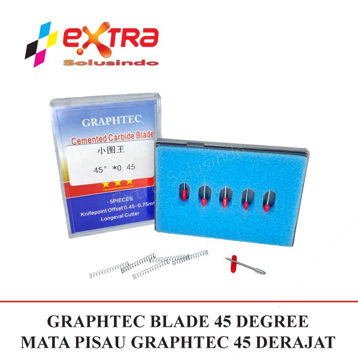 

GRAPHTEC CUTTING BLADE 45 DEGREE / MATA PISAU GRAPHTEC 45 DERAJAT