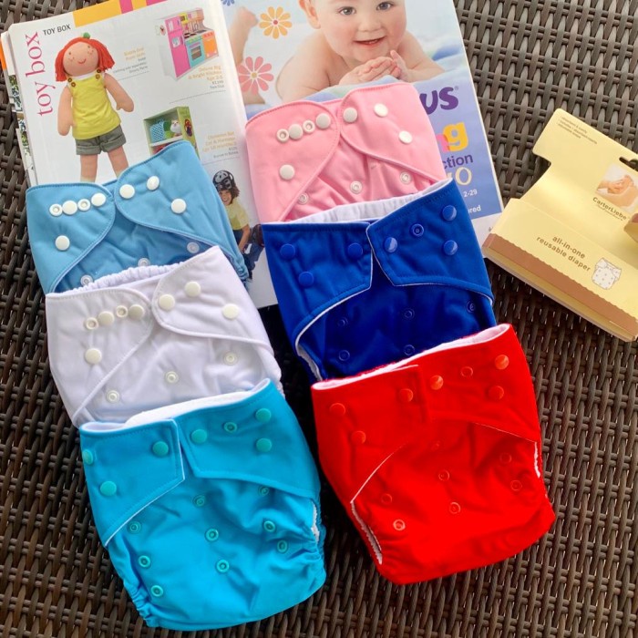 Celana Popok Bayi Perempuan Laki-Laki Bisa Dicuci Baby Boy Girl Diaper Pampers Import