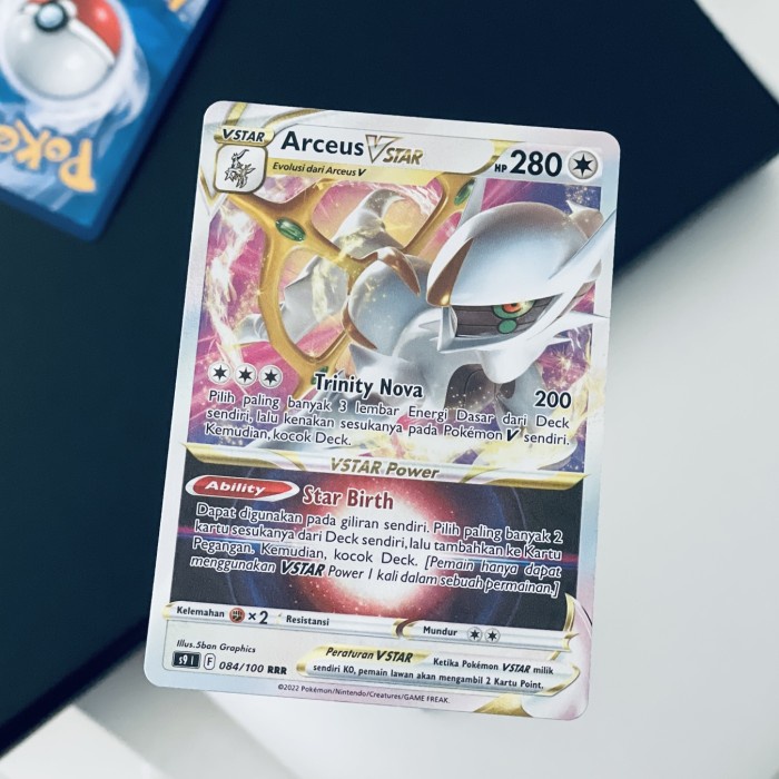 Arceus Vstar - Pokemon Indonesia TCG