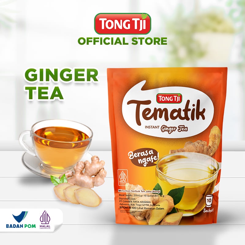 

Tong Tji Tematik Ginger Tea Pouch 10s