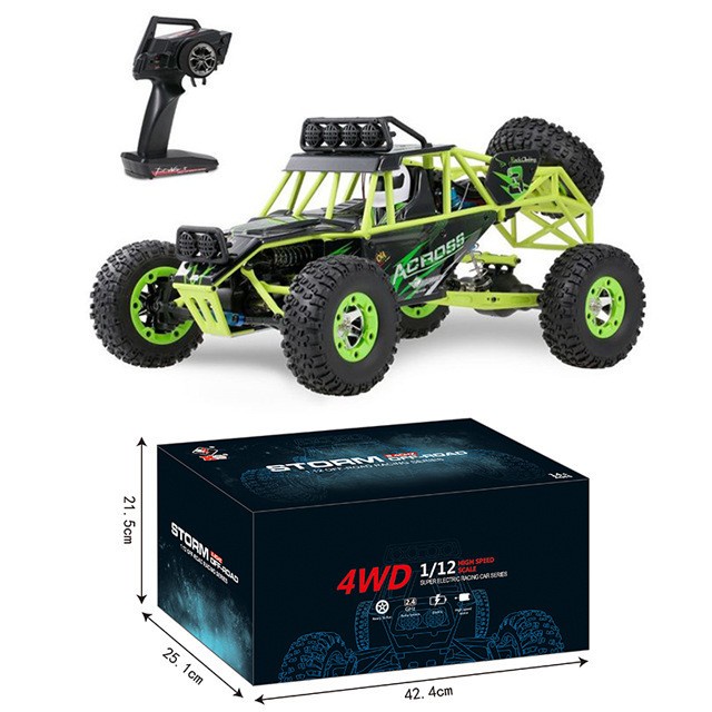 WLToys 12427/12428 RC Climbing over obstacle "King" 1:12 2.4G