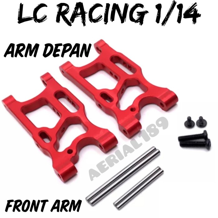 Upgrade arm knuckle front rear LC Racing 1/14 RC WLTOYS 1/14 1/12 - Front C-Hub