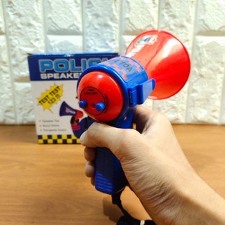 Mainan Anak Toa Polisi Mini Toa Police Megaphone Sirine