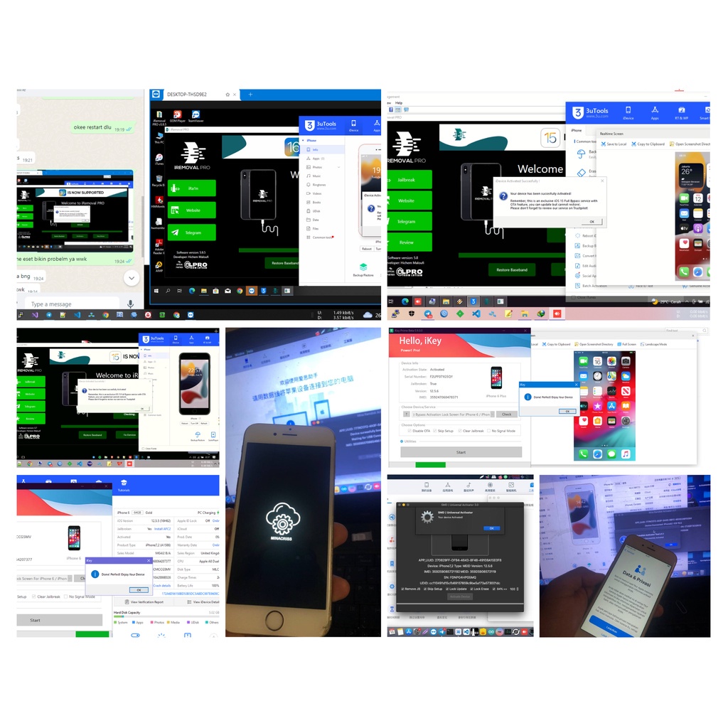 BYPASS CELL PREMIUM  IP 5S - X BUKAN UNTUK XS XR 11 11PRO 12 12PRO