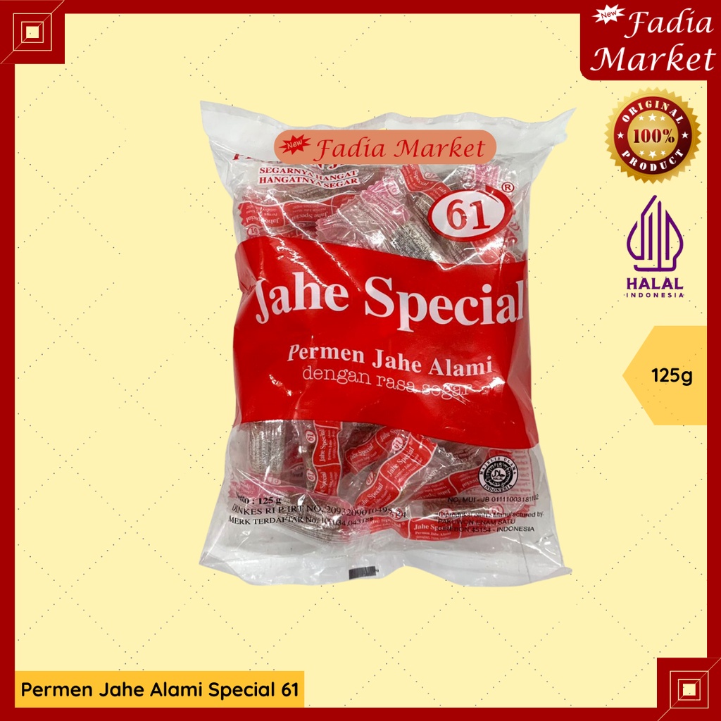 

Jahe Permen Special Ginger Candy 61 125g