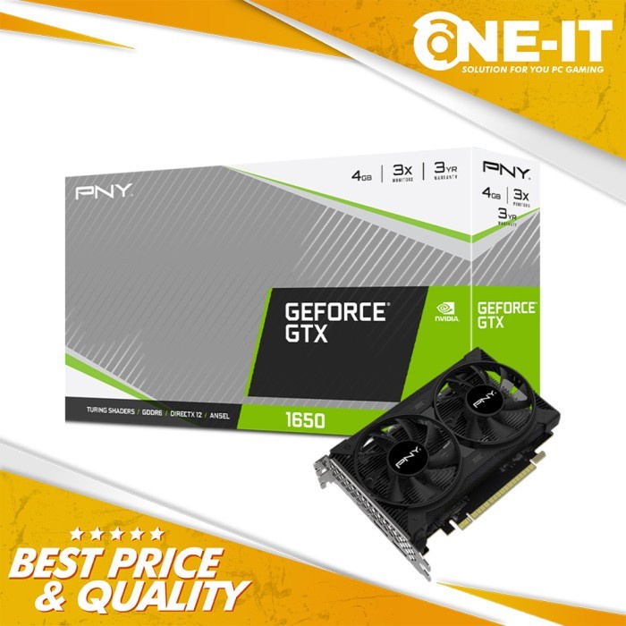 VGA PNY GeForce GTX 1650 VERTO 4GB GDDR6 4G Dual Fan