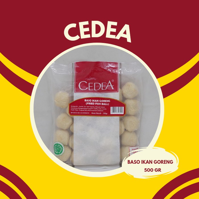 

Cedea Fried Fish Ball Singapore 500 gram