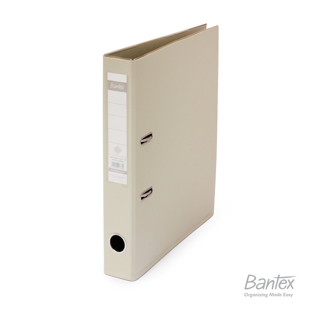 

[BMS Bekasi] Bantex Ordner A4 5cm Beige 1451V13 PVC Lever Arch File